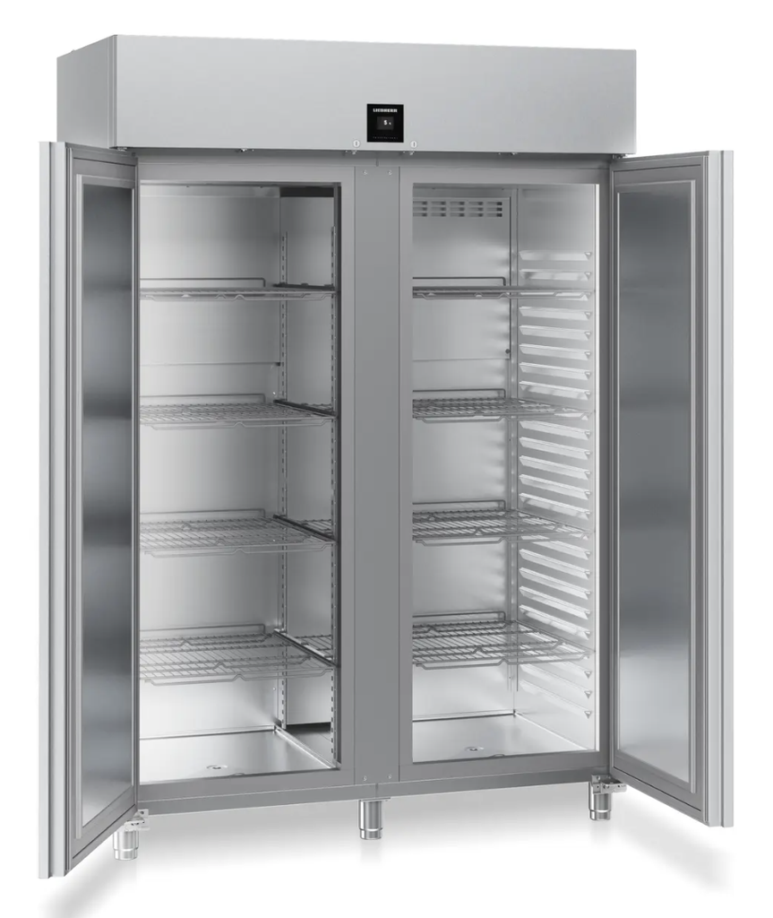 Chladiaca skriňa Perfection GN 2/1, nerez, ventilované chladenie, 2 dvere, 1360 l