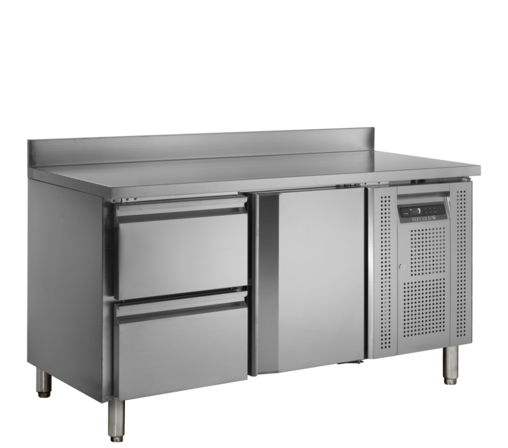 Chladiaci stôl GN 1/1 - 1 dvere a 2 zásuvky