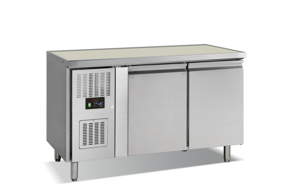 Chladiaci stôl bez dosky, 2 dvere, agregát vľavo