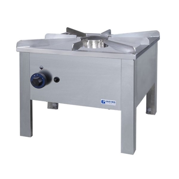 Plynová stolička s nerezovou mriežkou