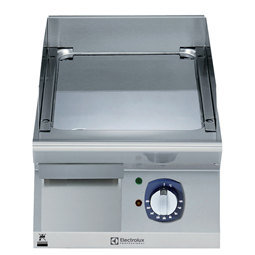 [371193] Grilovacia doska EL, 1/2 modul, hladká, leštený chróm, 400 mm