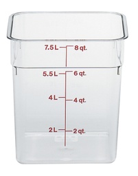 Nádoba na uskladnenie potravín CamSQUARE s objemom 7,6 l, PC