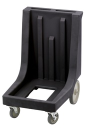 Vozík na termoporty, s držadlom, 2x otočné, 2x pevné kolieska