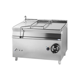 [GBS125.912I] Výklopná panvica, plynová, 120 litrová, nerezové dno