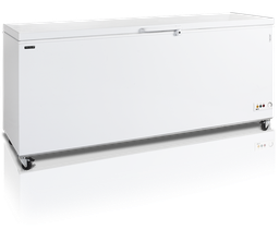 [CF700] Truhlicová mraziaca skriňa s výklopným vekom, 675 l, biela