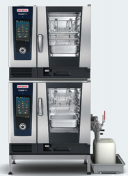 [60.75.875] Sada pre Combi-Duo so zabudovaným odtokom tuku  pre inštaláciu na podstavec II 6-2/1 a 10-2/1