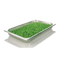 [6015.1165] Nádoba dierovaná z nerezovej ušľachtilej ocele 1/1 GN, 55 mm hlboká 