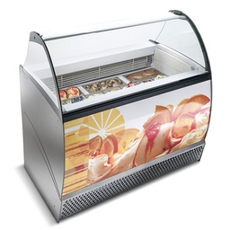 [ISABELLA LX-10] Vitrína zmrzlinová 10 x GN