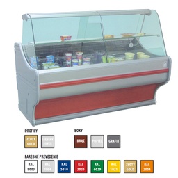 [WCh-1/B/1800] Vitrína chladiaca 500 l