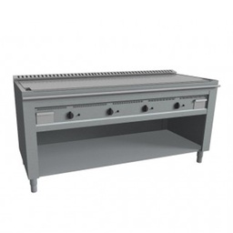 [TEP-4/200G] Platňa smažiaca, hladká, nerez, PL, 2000/720