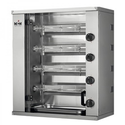 [MN-4G] Gril na kurence, plyn, 4 ihly