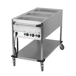 [BMPK-3120] Vozík ohrevný, 3xGN1/1