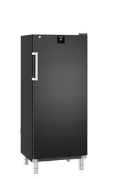 [FFFBvg 5501] Mraziaca skriňa, plné dvere, čierny nerez/sivá, 472 l