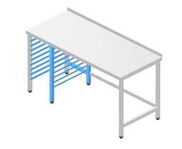 [BGN-002] Blok pre GN 1/1 k pracovnému stolu - pravý