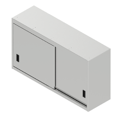 Nástenná skrinka s posuvnými dverami