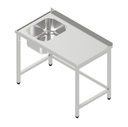 Umývací stôl jednodrez