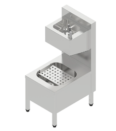 Kombinovaná výlevka celonerezová