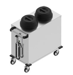 [POT-004] Pojazdný zásobník na taniere s ohrevom