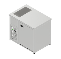 [PNV-001_1000x700x900] Chladiaci stôl nápojový s chladiacou vaňou - 1 dvere