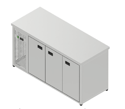 [PGS-003_2100x700x900] Chladiaci stôl pre GN - 3 dvere