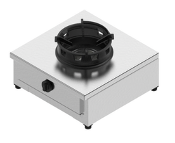 Plynový sporák - 1 horák - 18 kW, V 257 mm