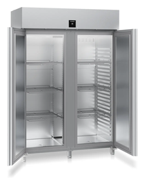 [FFPSvg 1402] Mraziaca skriňa Performance GN 2/1,  nerez, ventilované chladenie, 2 dvere, 1360 l